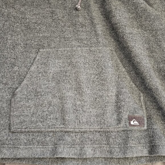 Quicksilver Long Sleeve Grey Hoody Fleece XL/TG - Picture 6 of 7